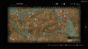 The Witcher 3 : points d'exploration